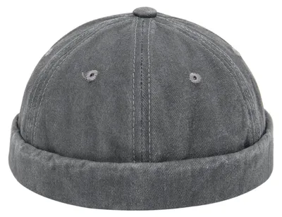 Produktbild von Leoberg Uni Docker Mütze Docker-Cap - Dockermütze in 152064-Grau-6