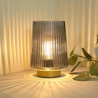 Obrázok produktu pre LED stolná lampa s časovačom a batériami – LED osvetlenie do obývačky