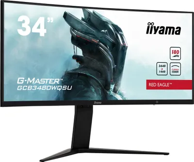 Immagine prodotto di Iiyama G-MASTER Red Eagle GCB3480WQSU-B1 - Monitor LED - curvo - 86,4 cm (34″)