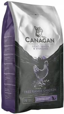 Productafbeelding van Canagan droogvoer voor overgewicht-, oudere- of gesteriliseerde katten, 4 kg