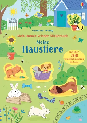 Produktbild von Mein Immer-wieder-Stickerbuch: Meine Haustiere