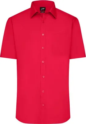 Produktbild von Klassisches Shirt aus pflegeleichtem Mischgewebe tomato, Gr. L