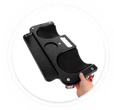 Produktbild von Rollbare Knieschoner mit 360° Drehrollen und hochdichtem Kniepolster für Werkstatt- und Fliesenarbeiten