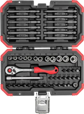 Produktbild von GEDORE red R33003051 Bit-Satz 1/4 51tlg, 3301350