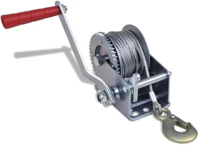Produktbild von Famanu Handwinde hohe Tragfähigkeit bis 363 kg - 28 x 25 x 12 cm