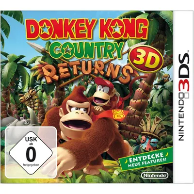 Produktbild von Donkey Kong Country Returns - 3DS