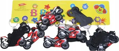 Image de Porte-Clés Motocyclette 12 Pièces