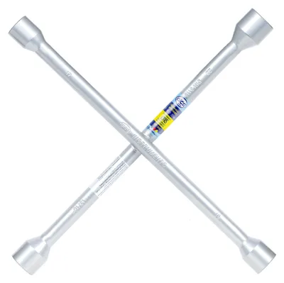 Produktbild von alca® Universal Radkreuzschlüssel 17, 19, 21, 22 mm, Radmutternschlüssel, Reifenwechsel, Radwechsel