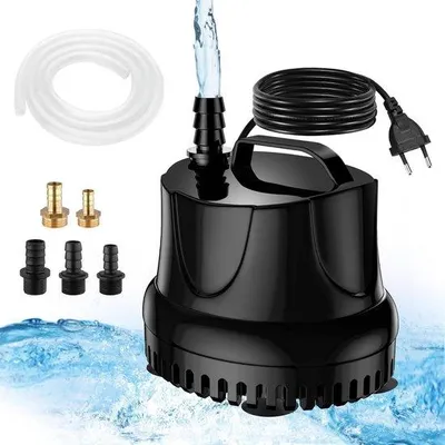 Obrázok produktu pre Mini vodovodné batérie 25 W, 1500 l/h – bazény, záhradné zavlažovanie, akváriá – čierne