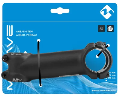 Image de Potence Zoom A-Head 28,6 110 31,8 mm - noir