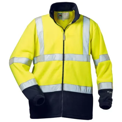 Obrázok produktu pre elysee Warn-Fleecejacke ValentinGr. 2XL, gelb/marine