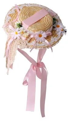 Productafbeelding van Elzusha - Zomerhoed voor Dames met Kant en Ribbons