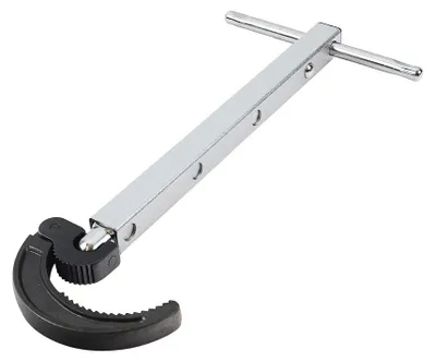 Obrázek produktu pro Teleskopický závitový klíč Dönges, roztažitelný v rozmezí 275-455 mm, drápek 63 mm