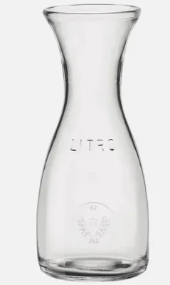 Produktbild von BORMIOLI ROCCO Misura Weinkaraffe _ Saft - Soda _ 500ML, Glas, transparent _ 26376