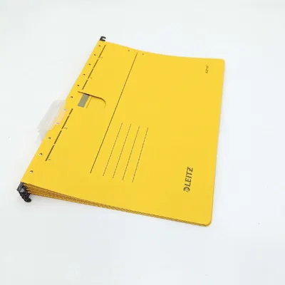 Produktbild von Leitz 19853015 Hängemappe Alpha Colorspankarton 5 Stück gelb