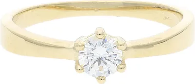 Produktbild von JuwelmaLux Ring 333 Gold mit synth. Zirkonia JL39-07-0379 50