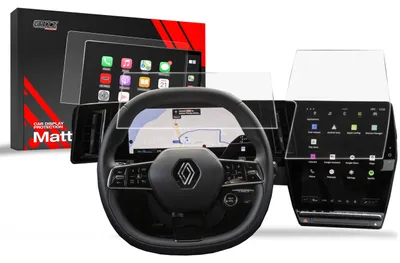 Produktbild von Matte Autodisplayfolie 2in1 für Renault Rafale 12" (2024-2025), Grizz Protector