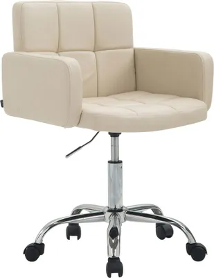 Produktbild von Arbeitshocker HLO-CP122 Kunstleder  creme