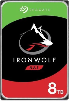 Obrázok produktu pre Pevný disk SEAGATE IronWolf ST8000VN004 - 3,5 interný - 8 TB - SATA (SATA / 600) - 7200 otáčok za minútu - 256 MB vyrovnávacia pamäť