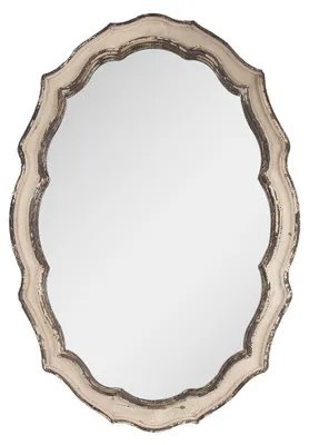 Zdjęcie produktu dla Clayre & Eef Lustro 52x3x75 cm Drewno beżowo-brązowe