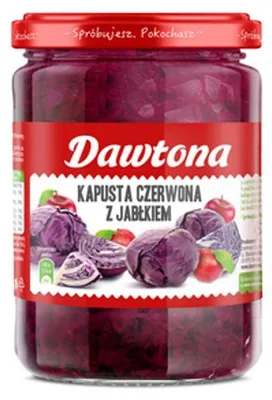 Zdjęcie produktu dla Dawtona Kapusta Czerwona Jabłko 500 g