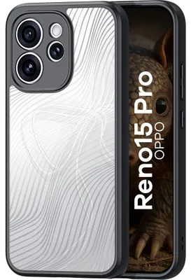Produktbild von Handyhülle für Oppo Reno 15 Pro, Dux Ducis Aimo, Transparent mit Schwarzen Rahmen