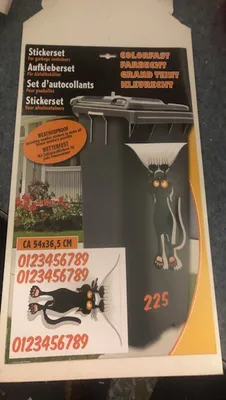 Produktbild von Mülltonnenaufkleber