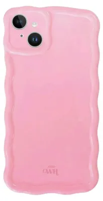 Produktbild von Glossy Wavy Hülle Bubble Blush  - Kompatibel mit iPhone 15