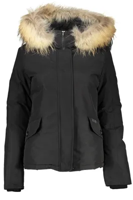 Produktbild von WOOLRICH SCHWARZE DAMENJACKE : Farbe - Schwarz, Größe - L Größe: L Farbe: Schwarz