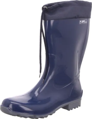 Produktbild von Bockstiegel Sara Gummistiefel in Übergrößen Blau  10274_6 dkl-blau/grau  große Unischuhe, Größe:38
