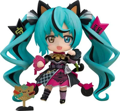 Produktbild von Nendoroid Actionfigur Hatsune Miku: Black Maneki Miku (Character Vocal Series 01) – 10 cm