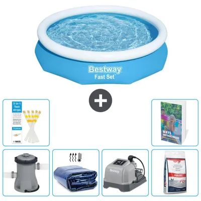 Zdjęcie produktu dla Bestway Fast Set, basen okrągły - 305x66 cm - 5-częściowy, model S329