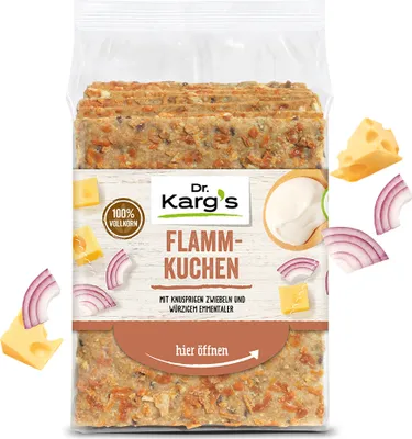 Image de Tarte flambée Dr. Kargs pain croustillant création d'inspiration française 200g