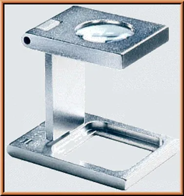 Produktbild von Lindner 7176 Eschenbach Fadenzähler aus Messing-10fach
