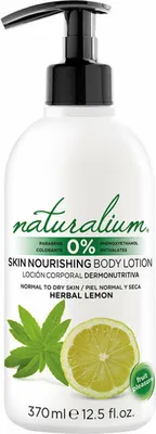 Obrázek produktu pro Bylinné tělové mléko Lemon Naturalium (370 ml)