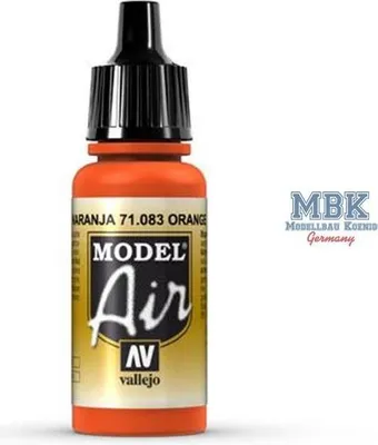 Produktbild von Vallejo 71.083, Orange, Acrylfarbe, Flüssigkeit, 17 ml, 1 Stück(e)