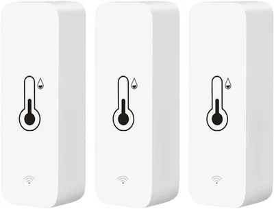 Obrázek produktu pro Mini WiFi inteligentní termohygrometr – digitální teplotní senzor – ovládání přes aplikaci – teploměr do komory a sklepa – kompatibilní s Alexou a Google Home