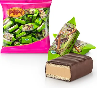Produktbild von Konfekt - Mischutka, mit Karamell-Pralinen-Füllung, 1 kg