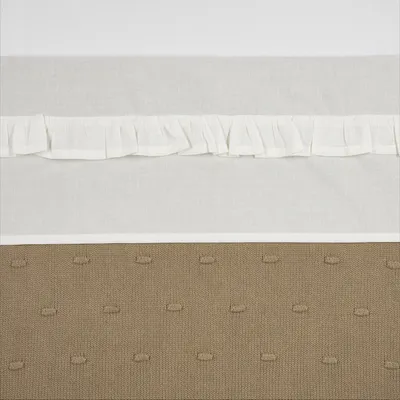 Produktbild von Meyco Babylaken - Ruffle - Offwhite