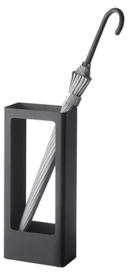 Immagine prodotto di Portaombrelli Yamazaki portaombrelli in metallo nero stretto moderno salvaspazio 22x50x12cm "TOWER"