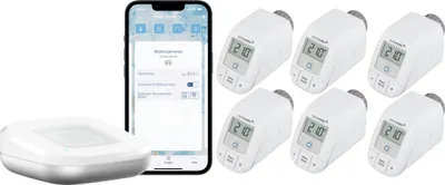 Produktbild von HOMEMATIC IP Starterset Heizen für 6 Heizkörper