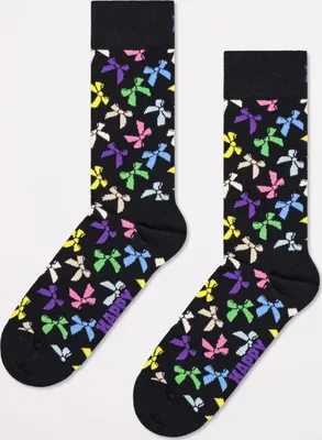 Image de Happy Socks Bow Sock Couleur Noir