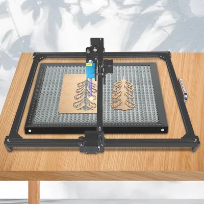 Image de TolleTour 400*400mm Table en nid d'abeille, Table de travail en nid d'abeille pour machines à graver SCULPFUN/ATOMSTACK/ORTUR, Compatible avec la plupart des machines à graver