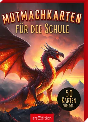 Produktbild von Mutmachkarten für die Schule - Drachen