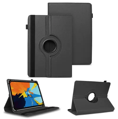 Produktbild von Schutzhülle für Oukitel OT8 OT9 OT11 OT12 Tablet Hülle Tasche 360 Grad DrehbarFarben:Schwarz