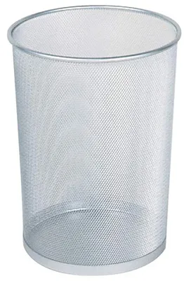 Produktbild von Rubbermaid Papierkorb Concept Collection 19 Liter silber rund