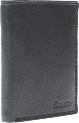 Image de Esquire porte-monnaie Duo Card Wallet Black noir