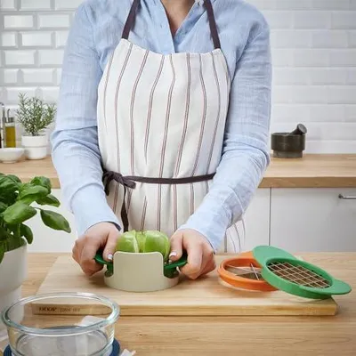Produktbild von UPPFYLLD Obstschneider-Set, 4-teilig, in gemischten Farben