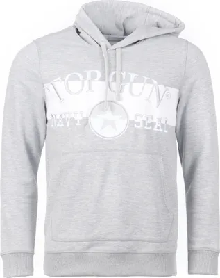 Produktbild von Top Gun Hoodie TG20201123 Herren grey mélange XXL