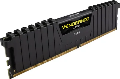 Produktbild von DIMM 32 GB DDR4-3200 (4x 8 GB) Quad-Kit (CMK32GX4M4B3200C16, Vengeance LPX, INTEL XMP)